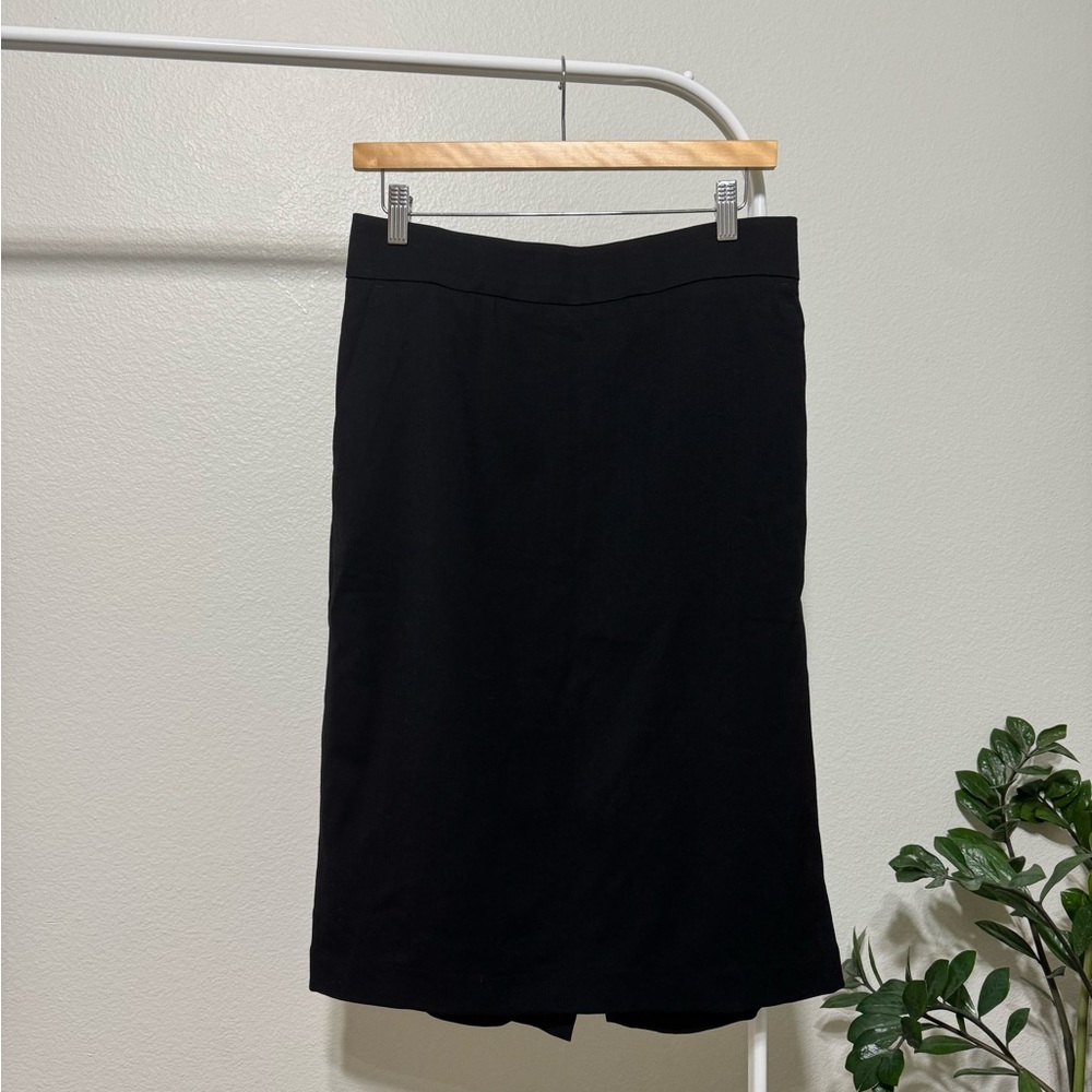 Banana Republic Classic Black Pencil Skirt
